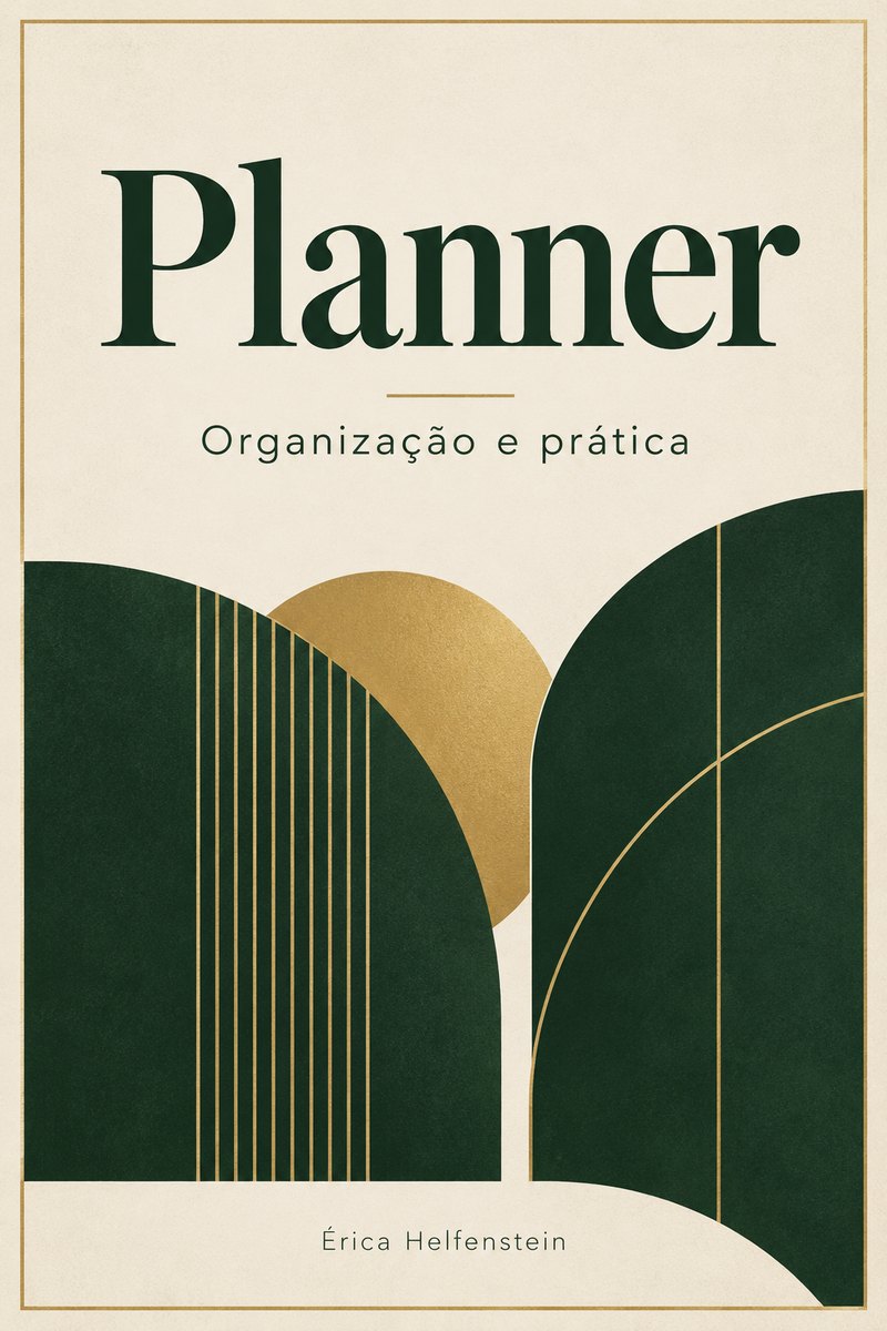 Capa do PDF Planner da Abundância