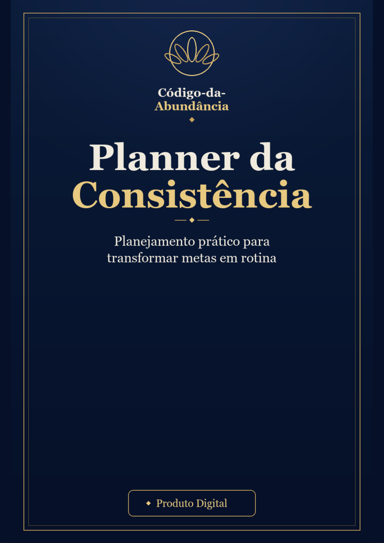 Planner da Consistência