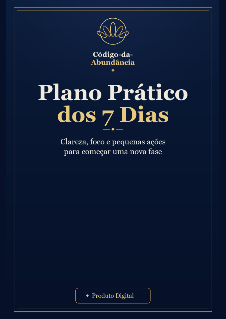 Plano Prático dos 7 Dias
